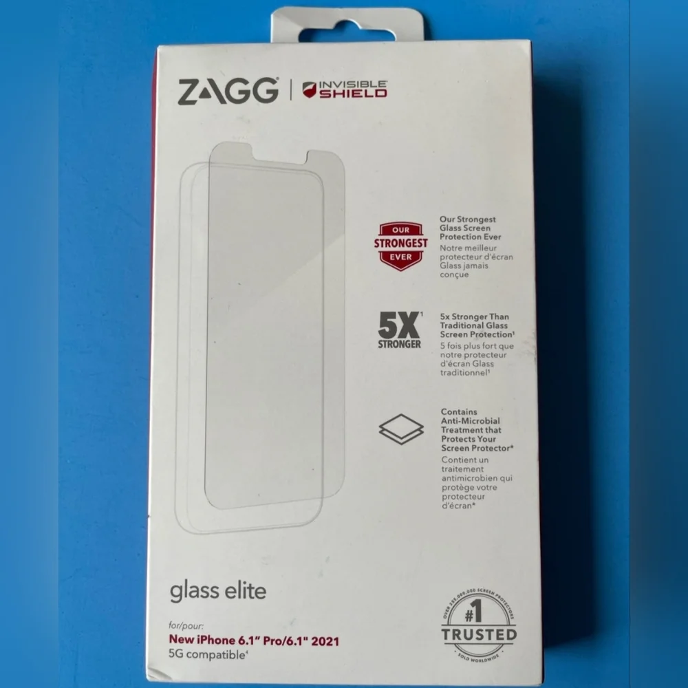 iPhone 13 / 13 Pro - ZAGG Invisible Shield Glass Elite Screen Protector (CLEAR)